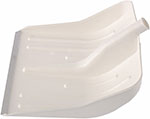 Лопата  Сибртех для уборки снега пластиковая, белая, 420х425 мм, без черенка 61615