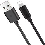 Дата-кабель MoreChoice USB 2.1A для Lightning 8-pin K13i TPE 1м (Black)